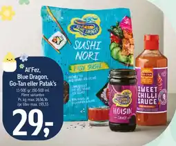 Føtex Al'Fez, Blue Dragon, Go-Tan eller Patak's tilbud