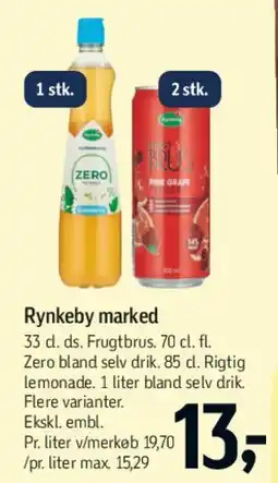 Føtex Rynkeby marked tilbud