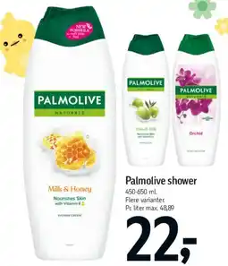 Føtex Palmolive shower tilbud