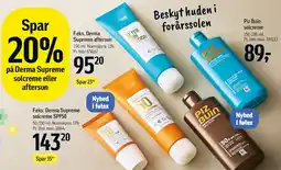 Føtex Derma Supreme solcreme eller aftersun tilbud