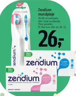Føtex Zendium mundpleje tilbud