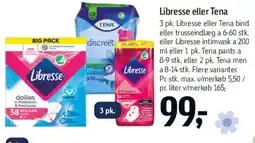 Føtex Libresse eller Tena tilbud