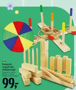 Føtex Kongespil, ringspil eller faldskærmspil tilbud