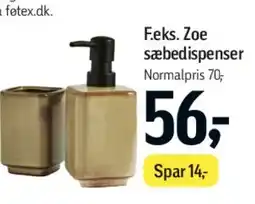 Føtex Zoe sæbedispenser tilbud