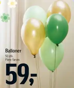 Føtex Balloner tilbud