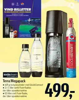Føtex SodaStream Terra Megapack tilbud