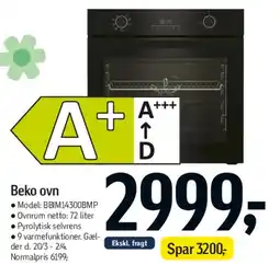 Føtex Beko ovn tilbud