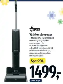 Føtex Våd/tør støvsuger tilbud