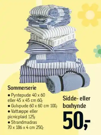 Føtex Sidde- eller boxhynde tilbud