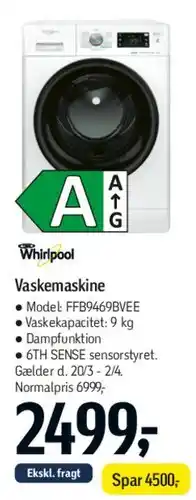 Føtex Vaskemaskine tilbud