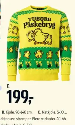 Føtex Tuborg påskebryg trøje tilbud