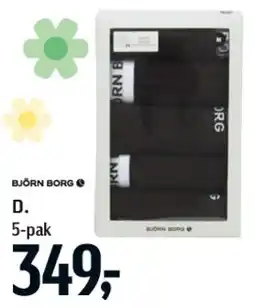 Føtex Björn Borg 5-pak tilbud
