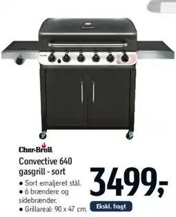 Føtex Convective 640 gasgrill - sort tilbud