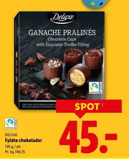 Lidl DELUXE Fyldte chokolader tilbud