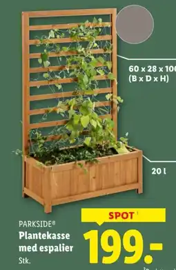 Lidl PARKSIDE® Plantekasse med espalier tilbud