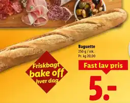 Lidl Baguette tilbud