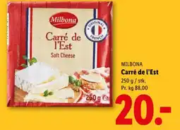 Lidl MILBONA Carré de l'Est tilbud