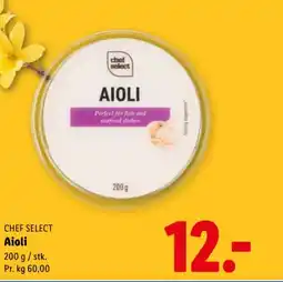 Lidl CHEF SELECT Aioli tilbud