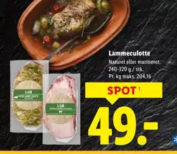 Lidl Lammeculotte tilbud