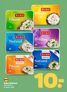 Netto Buko flødeost tilbud