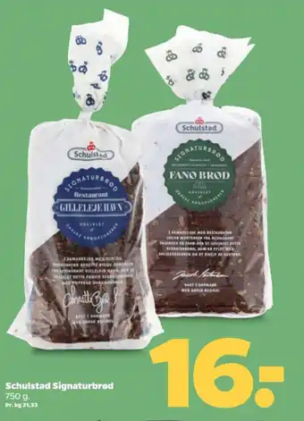 Netto Schulstad Signaturbrød tilbud