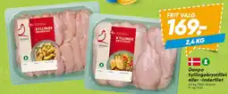Bilka Danpo kyllingebrystfilet eller -inderfilet tilbud