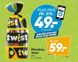 Bilka Marabou twist tilbud