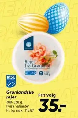 Bilka Grønlandske rejer tilbud