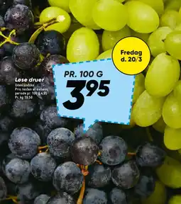 Bilka Løse druer tilbud