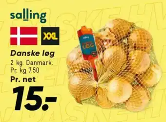 Bilka Danske løg tilbud