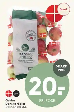 SPAR Gestus Danske Æbler tilbud