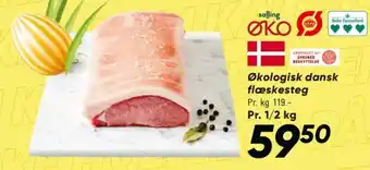 Bilka Økologisk dansk flæskesteg tilbud