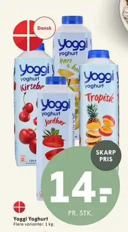 SPAR Yoggi Yoghurt tilbud