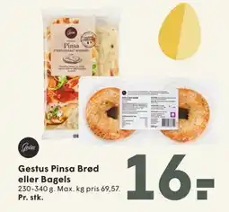 SPAR Gestus Pinsa Brød eller Bagels tilbud