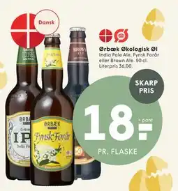 SPAR Ørbæk Økologisk Øl tilbud