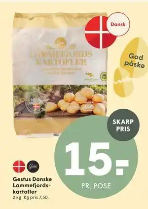 SPAR Gestus Danske Lammefjordskartofler tilbud