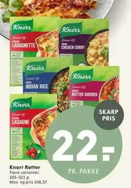 SPAR Knorr Retter tilbud