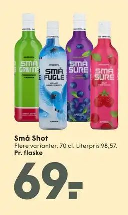 SPAR Små Shot tilbud