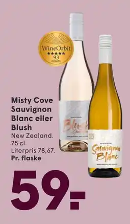 SPAR Misty Cove Sauvignon Blanc eller Blush tilbud