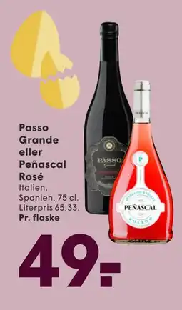 SPAR Passo Grande eller Peñascal Rosé tilbud