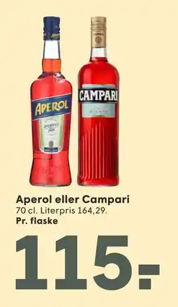 SPAR Aperol eller Campari tilbud