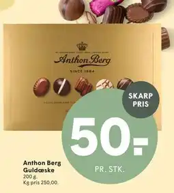 SPAR Anthon Berg Guldæske tilbud