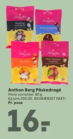 SPAR Anthon Berg Påskedragé tilbud