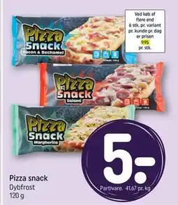 REMA 1000 Pizza snack tilbud