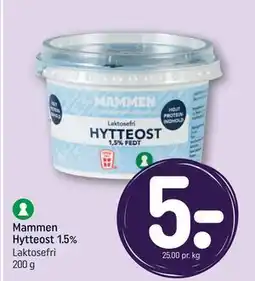 REMA 1000 Mammen Hytteost 1.5% tilbud