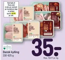 REMA 1000 Dansk kylling tilbud