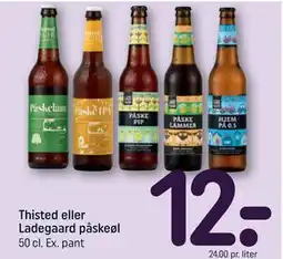 REMA 1000 Thisted eller Ladegaard påskeøl tilbud