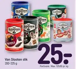 REMA 1000 Van Slooten slik tilbud