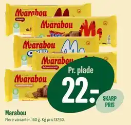 Min Købmand Marabou tilbud