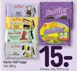 REMA 1000 Karen Volf kage tilbud